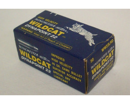 Winchester-Western Wildcat Dynapoint 22 Box of 22 LR Ammunition - Hollow Point Winchester-Western Wildcat Dynapoint 22 Box of 22 LR Ammunition - Hollow Point