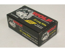 Wolf Match Extra Box of 22 LR Ammunition Wolf Match Extra Box of 22 LR Ammunition