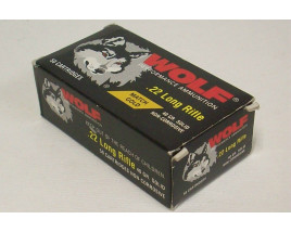 Wolf Match Gold Box of 22 LR Ammunition Wolf Match Gold Box of 22 LR Ammunition