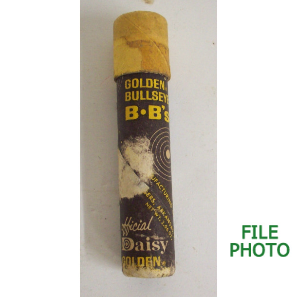 Daisy Golden Bullseye Air Rifle Shot BB Gun Ammo - Partial Tube