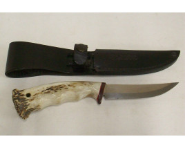 Stag Handled Sheath Knife