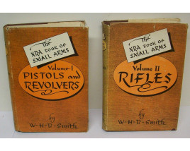 The NRA Book of Small Arms Volume I Pistols and Revolvers & Volume II Rifles - Hard Cover Books - by W. H. B. Smith