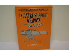 Infantry Support Weapons: Mortars, Missiles and Machine Guns - Hard Cover Book - by Ian V. Hogg