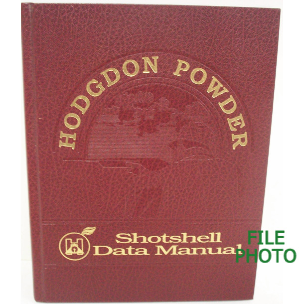 Hodgdon Powder Shotshell Data Manual - Hard Cover Book - by Don Zutz