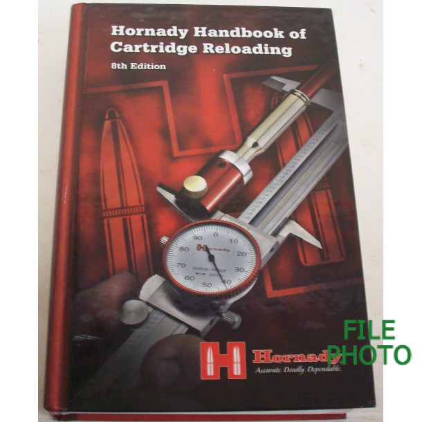 Hornady Handbook of Cartridge Reloading 8th Edition - Hard Cover Book - by Hornady Manufacturing Co