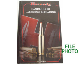 Hornady Handbook of Cartridge Reloading 9th Edition - Hard Cover Book - by Hornady Manufacturing Co