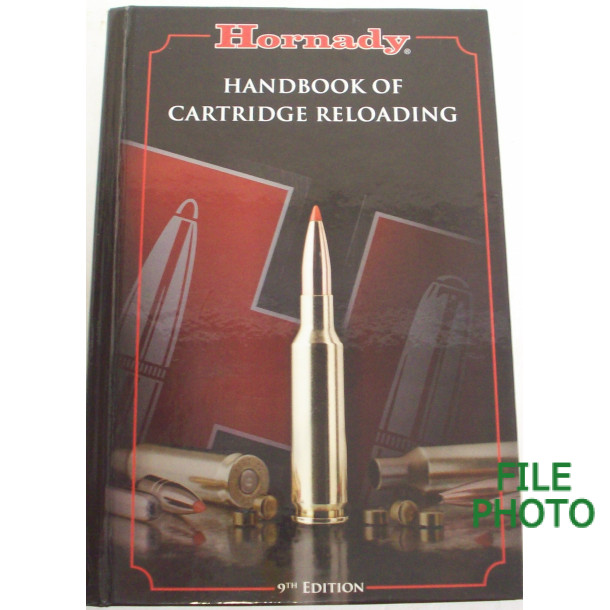 Hornady Handbook of Cartridge Reloading 9th Edition - Hard Cover Book - by Hornady Manufacturing Co