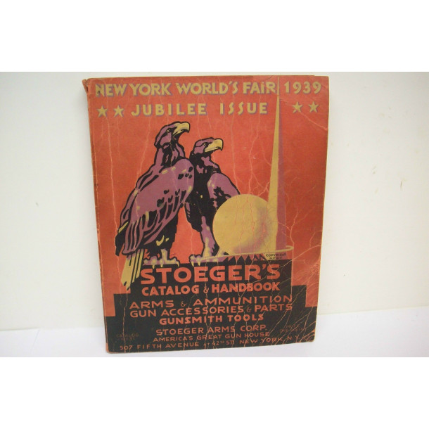 New York World's Fair 1939 Jubilee Issue Stoeger's Catalog and Handbook No. 31 - 1939 Edition - Soft Cover Book - by Stoeger