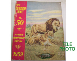 Shooter's Bible No. 50 - 1959 Edition - Soft Cover Book - by Stoeger