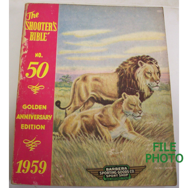 Shooter's Bible No. 50 - 1959 Edition - Soft Cover Book - by Stoeger