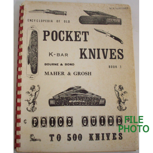 Encyclopedia of Old Pocket Knives: Book 1  - Soft Cover Book - by Ron Ehrhardt