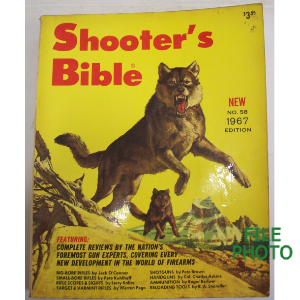 Shooter's Bible No. 58 - 1967 Edition - Soft Cover Book - by Stoeger