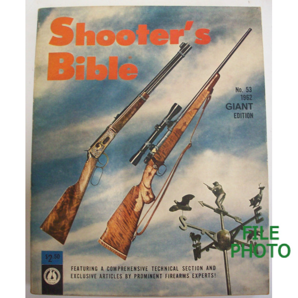 Shooter's Bible No. 53 - 1962 Edition - Soft Cover Book - by Stoeger