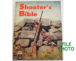 Shooter's Bible No. 54 - 1963 Edition - Soft Cover Book - by Stoeger