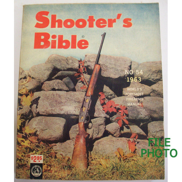 Shooter's Bible No. 54 - 1963 Edition - Soft Cover Book - by Stoeger