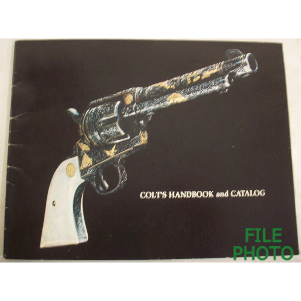 Colt 1972 Firearms Catalog - Original