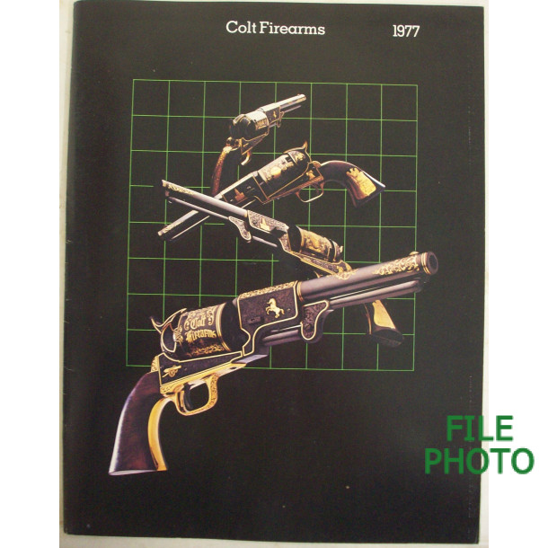 Colt 1977 Firearms Catalog - Original