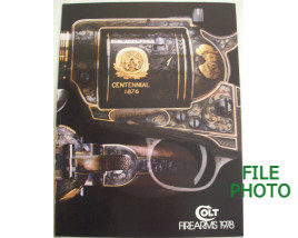 Colt 1978 Firearms Catalog - Original