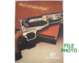 Colt 1980 Firearms Catalog - Original