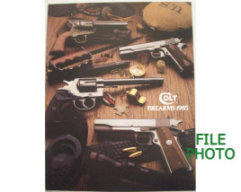 Colt 1985 Firearms Catalog - Original