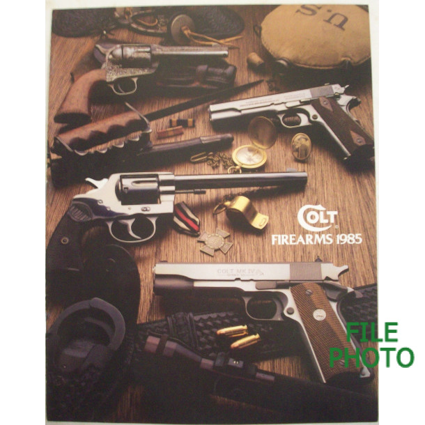 Colt 1985 Firearms Catalog - Original