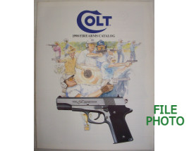 Colt 1990 Firearms Catalog - Original