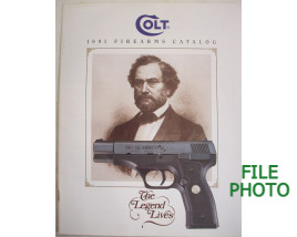 Colt 1991 Firearms Catalog - Original