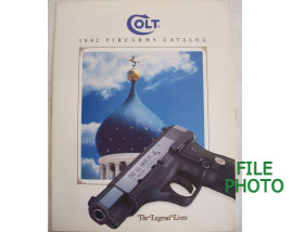 Colt 1992 Firearms Catalog - Original
