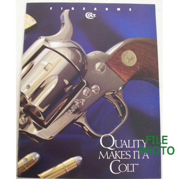 Colt 1994 Quality Makes It A Colt Collectors Edition Catalog - Original