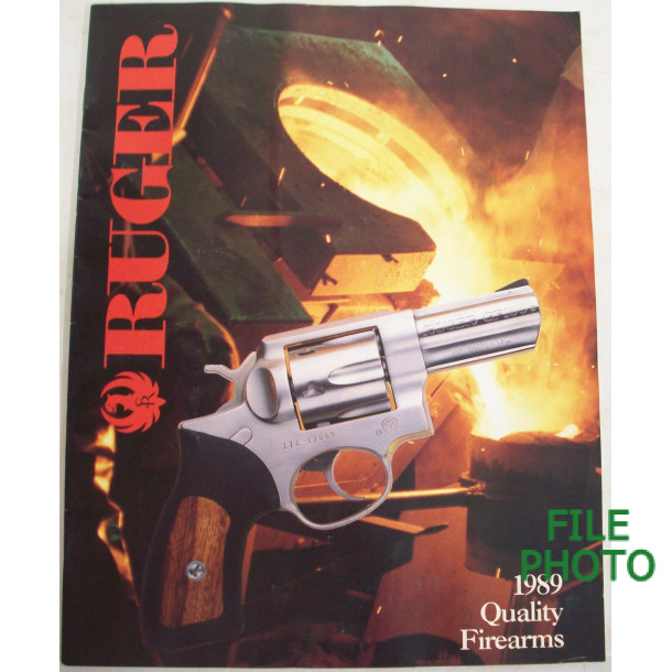 Ruger 1989 Firearms Catalog - Original