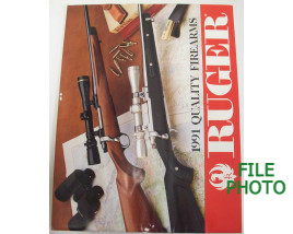 Ruger 1991 Firearms Catalog - Original