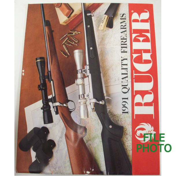 Ruger 1991 Firearms Catalog - Original