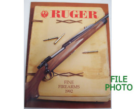 Ruger 1992 Firearms Catalog - Original