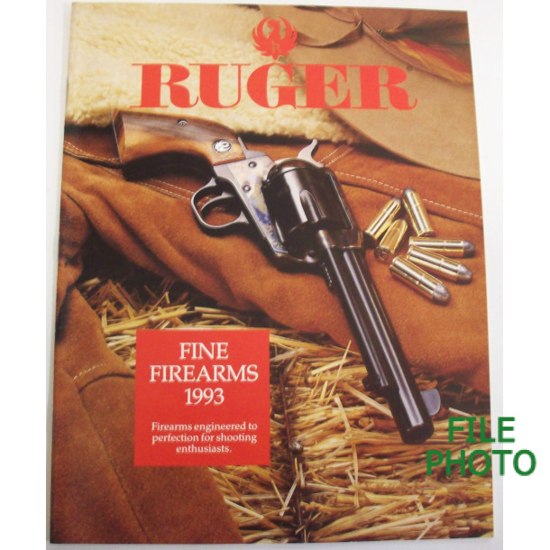 Ruger 1993 Firearms Catalog - Original