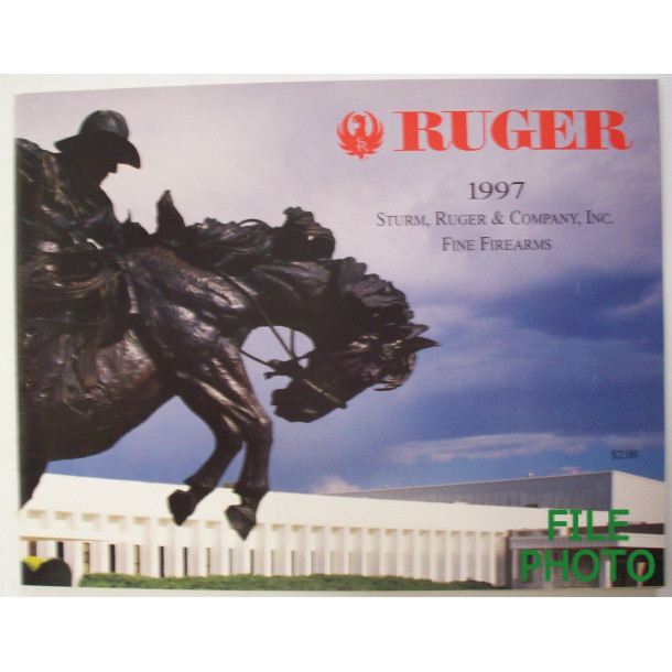 Ruger 1997 Firearms Catalog - Original