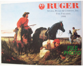 Ruger 1998 Firearms Catalog - Original