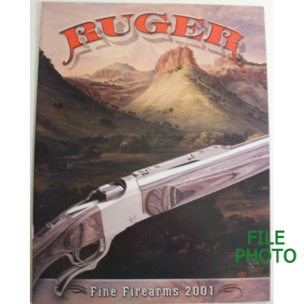 Ruger 2001 Firearms Catalog - Original