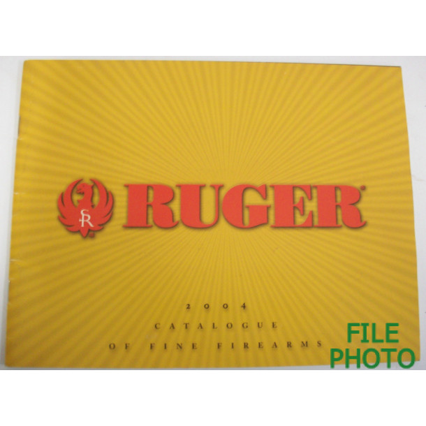 Ruger 2004 Firearms Catalog - Original