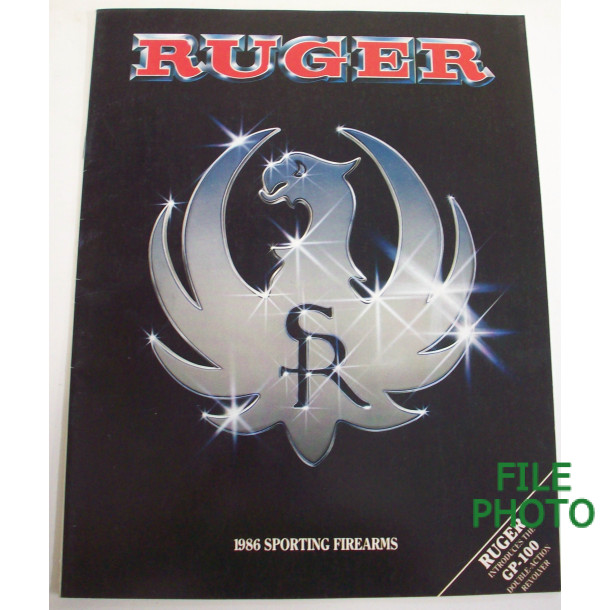 Ruger 1986 Sporting Firearms Catalog - Original