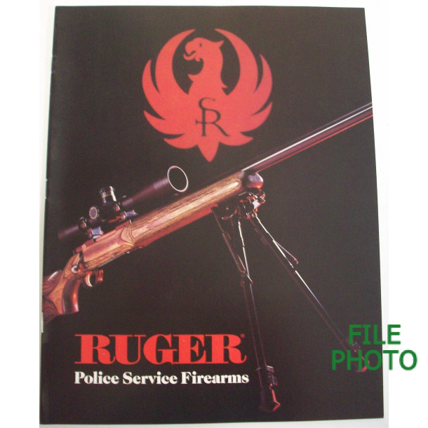 Ruger 1993 Police Sevice Firearms Catalog - Original