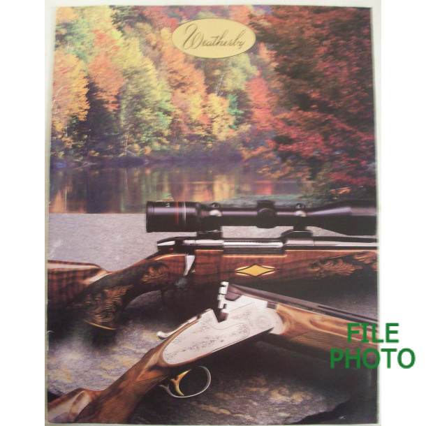 Weatherby 1986 Firearms Catalog - Original