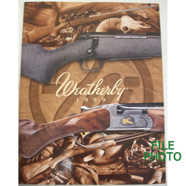 Weatherby 1999 Firearms Catalog - Original