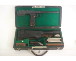 Cased Borchardt Pistol with Accessories