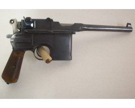 Mauser Commercial Model 1930 Broom Handle Semi-Auto Pistol