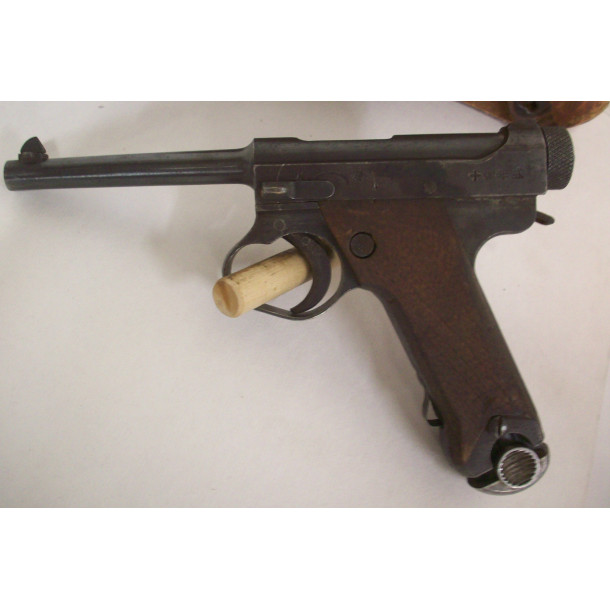 Japanese Type 14 Nambu Semi-Auto Pistol with Holster