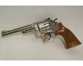 Minty Smith & Wesson Model 19-4 Revolver in Nickel Finish