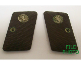 Grip Panels w/ Escutcheons - 3rd Variation - Original Grip Panels w/ Escutcheons - 3rd Variation - Original