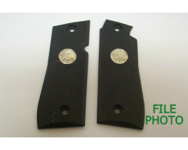 Grip Panels - Silver Medallions - Original