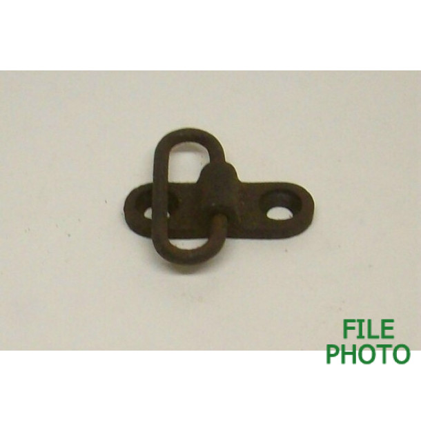 Swivel Loop & Base - Stamped Variation - Butt Stock Section - Original Swivel Loop & Base - Stamped Variation - Butt Stock Section - Original