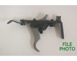 Angle Bar / Safety / Trigger Assembly - 2nd Variation - Blue Finished - Original Angle Bar / Safety / Trigger Assembly - 2nd Variation - Blue Finished - Original